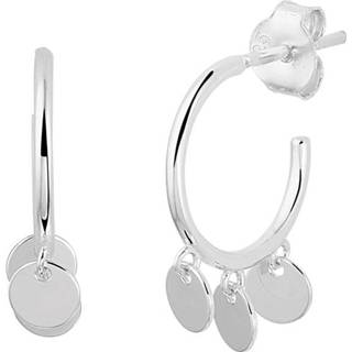 👉 Zilver One Size zilverkleurig TFT Stekeroorringen Schijfjes Gerhodineerd Glanzend 8718834689620