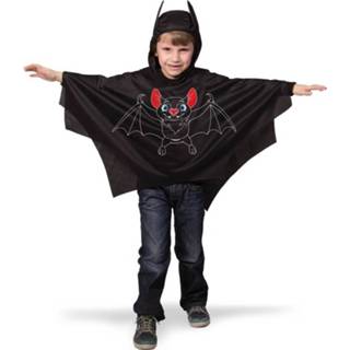 👉 Vleermuiscape zwart polyester kinderen active jongens meisjes Vleermuizen cape voor jongens/meisjes