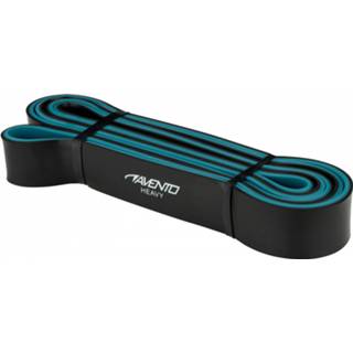 👉 Latex One Size zwart Avento fitness powerband 15-35 kg 208 x 2,9 cm 8716404332198