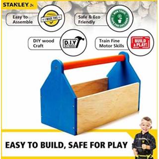 👉 Middel meerkleurig kinderen Stanley junior Jr DIY Toolbox Kit voor 7290016261127