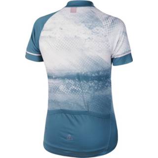 👉 Fietsshirt blauw polyester vrouwen Löffler Jersey HZ Grunge dames lichtblauw mt 42 9006063749598