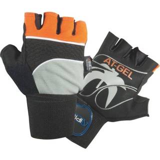 👉 Zwart katoen elastaan l One Size Atipick fitness-handschoenen AT-Gel elastaan/katoen mt 8436549321290