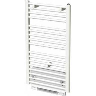 👉 Handdoekradiator wit Radson Flores met blower 50x180,7 cm,