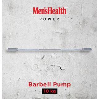 👉 Barbell One Size grijs Men's Health - Pump 10KG 4251563232216