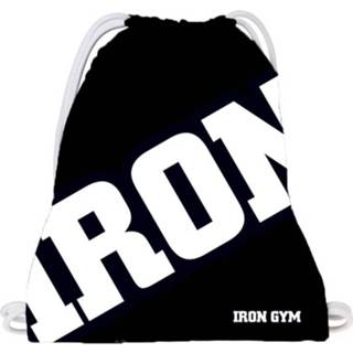 Rugzak kunststof zwart Iron Gym - Met Trekkoord 6430043471972