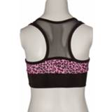 Sport BH roze zwart elastaan 42 vrouwen Papillon sportbeha Pink Panter dames roze/zwart maat 8715517767071