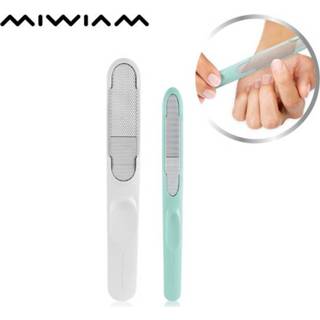 👉 Make-up remover One Size multicolor MIWIAM Nail File and Callus Set 4052926024697