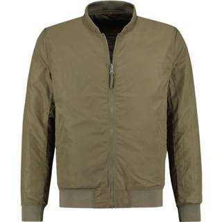 👉 Bomberjacket groen s Dstrezzed Jas Reversible Bomber Jacket Army (101218 - 511) 8718895111788