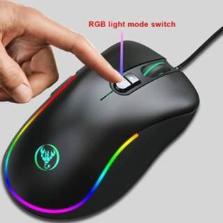 👉 Game keyboard HXSJ J300+V100 and Mouse Combo RGB Lighting Programmable Gaming Mouse+One-handed with Adjustable DPI