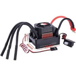 👉 Brushless motor 120A ESC Electric Speed Controller with Heat Sink Combo Set Waterproof Dustproof RC 1/8 Car 1: 8 Compatible HSP Axia/Buggy/Drift 4076 4068