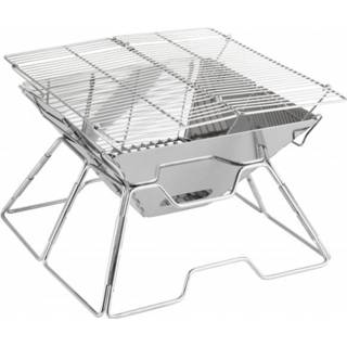 👉 Grill wit grijs Robens - Wayne Drogebrandstofkookstel maat 64,5 x 35 25,7 cm, grijs/wit 5709388090416