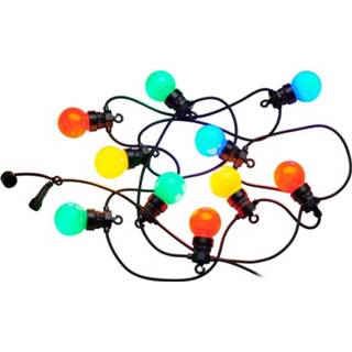 👉 Lichtsnoer multicolor multikleur Lumisky Party Guinguette Met 10 Led Lampjes 3760093540292