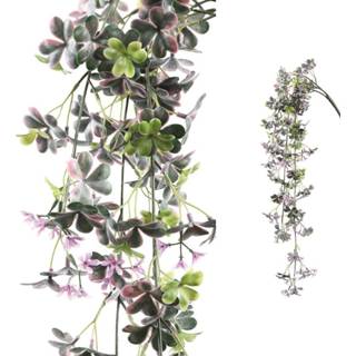 👉 Groen One Size Klaveren Kunsttak 63 x 16 74 cm Hangend 8720014390158