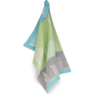 👉 Theedoek katoen One Size groen Theedoek, Flessen - Kela | Carla 4025457122798