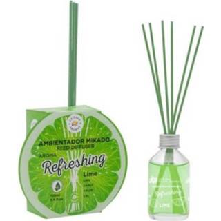 👉 Diffuser limoen reed One Size no color Verfrissende aromatische olie met stokjes 100ml 8428390048525