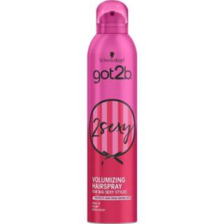 👉 Volumizing hairspray One Size no color 2Sexy met een volume van 300ml 9000101290714