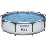 👉 Zwembad steel unisex Bestway PRO MAX Set Rond 305 6942138981841