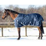 👉 Deken blauw QHP turnout 600 300gr Donkerblauw