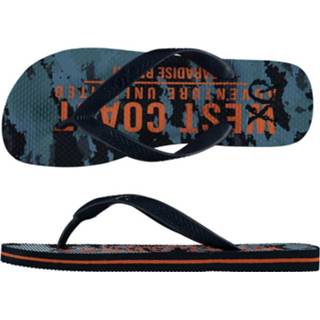 👉 Slippers blauw EVA 37 jongens XQ Footwear teenslippers West Coast maat 8720585012213