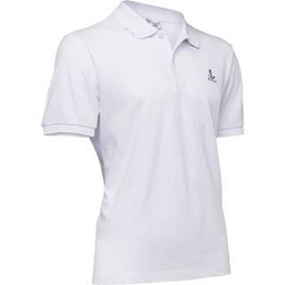 👉 Biggdesign T Shirt Heren - Poloshirt - Tennis Shirt - Golfshirt - Wit - Maat S