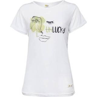 👉 Biggdesign Faces Hope - Dames Shirts Korte Mouw - Maat S