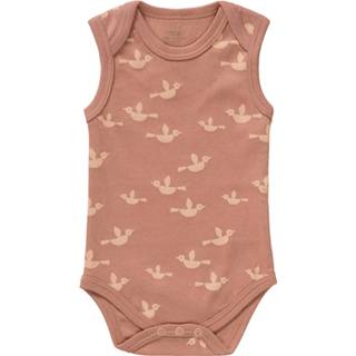 👉 Rompertje katoen meisjes basiscollectie birds Fresk Romper Zonder Mouw 3-6 Mnd 8719638236560