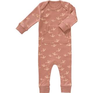 👉 Pyjama katoen meisjes basiscollectie e mouwen birds Fresk Zonder Voet 3-6 Mnd 8719638237178