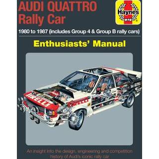 👉 Engels mannen Audi Quattro Rally Car Enthusiasts' Manual 9781785212505