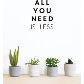 👉 Engels All You Need is Less 9781786857668