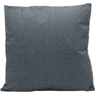 👉 Blauw Onbekend merk Kussen Visgraat 45x45cm 1000000327793