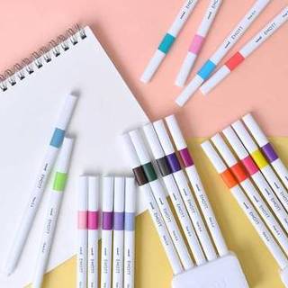 👉 Fineliner pastel meerkleurig Uni-ball Uni Emott Set 10 stuks 3296280044675