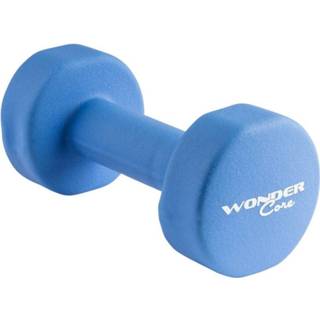 👉 Dumbbell One Size Color-Blauw Wonder Core – Neoprene - 4 kg 8719128649085