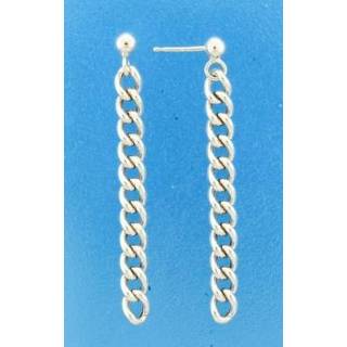 👉 Oorhanger zilver One Size zilverkleurig TFT Oorhangers Schakel Gerhodineerd 50 mm x 5 8718834711802