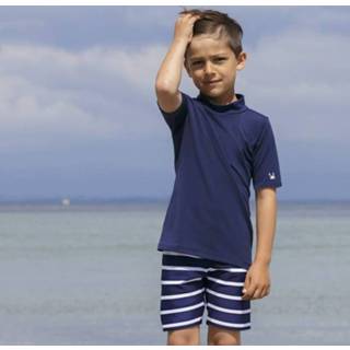 👉 Zwemshirt wit Petit Crabe UV50+ Ash Navy 5714116019744