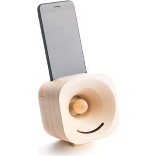 👉 Versterker hout x s Trobla Iphone X(s) 10,1 Cm Naturel 3830064711256