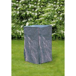 👉 Tuinkussen grijze One Size grijs 1x tuinkussens opberghoezen/ beschermhoezen met rits 140 x 80 72 cm - Tuinstoelkussens opbergen 8720276536707