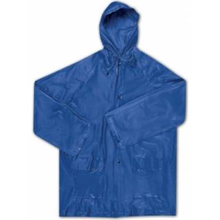 Regenjas blauwe One Size GeenKleur met capuchon 8718758966944