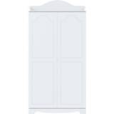 👉 Kledingkast MDF Folie Overtrokken One Size Color-Wit Cabino Daphne 8719497227112