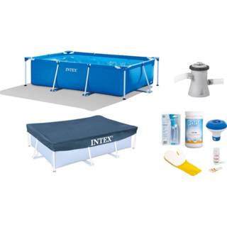 👉 Intex Zwembad Voordeelpakket: Frame Pool - 260 X 160 X 65 Cm