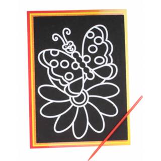 👉 X zwart Lg-imports Kraskaart Stippenvlinder 9 8719817695621