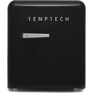 👉 Koelkast zwart One Size Temptech - VINT450Black retro 45 liter 7090013678849