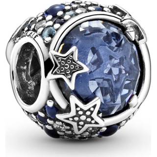 👉 Bedel blauw zilver One Size array Pandora 799209C01 Celestial Blue Sparkling Stars 5700302900408
