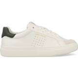 👉 Sneakers 46 45 40 44 mannen 42 41 43 wit m groen leer Björn Borg T1600 CLS / 8717562195052