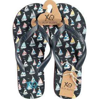 👉 Slippers EVA 45 zwart mannen XQ Footwear teenslippers boten heren maat 8720585015528