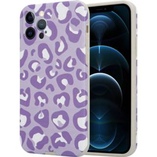 👉 Purper ShieldCase Purple Panther iPhone 12 Pro hoesje 8720391676135