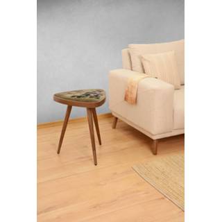 👉 Bijzettafel bruin hout One Size Nancy's Friendswood - Vintage Gefabriceerd 45 cm x 6019913831834