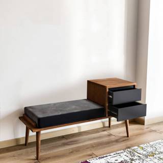 👉 Dressoir bruin grijs hout One Size Nancy's La Verne - Modern Bruin, Gefabriceerd 45 cm x 120 40 6013849391370