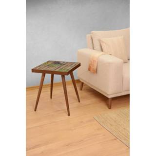 👉 Bijzettafel bruin hout One Size Nancy's Stanton - Industrieel Gefabriceerd 45 cm x 6019925765738