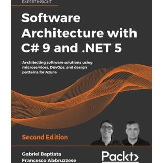 👉 Software engels Architecture with C# 9 and .NET 5 9781800566040