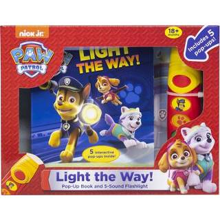👉 Zaklamp engels Paw Patrol Light the Way Flashlight Adventure Box 9781503745582